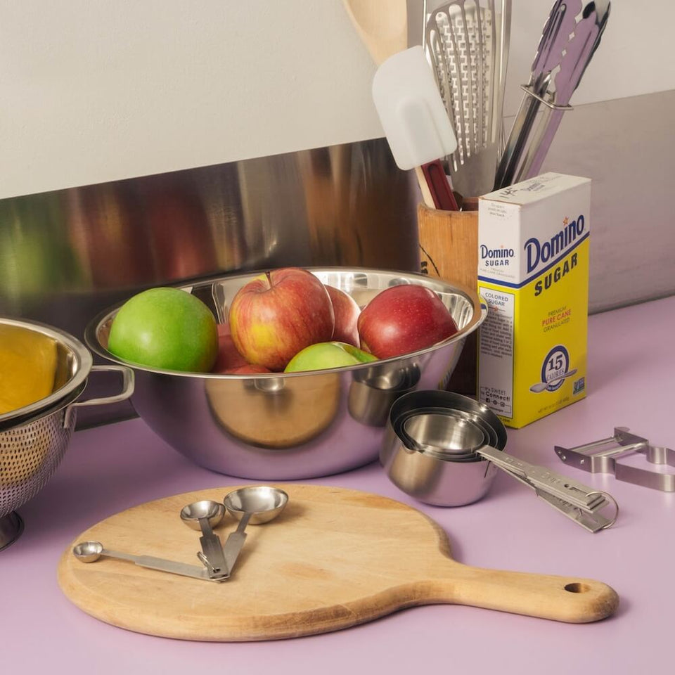 6 Piece Stainless Steel Kitchen Tool Set - Pro Chef Kitchen Tools